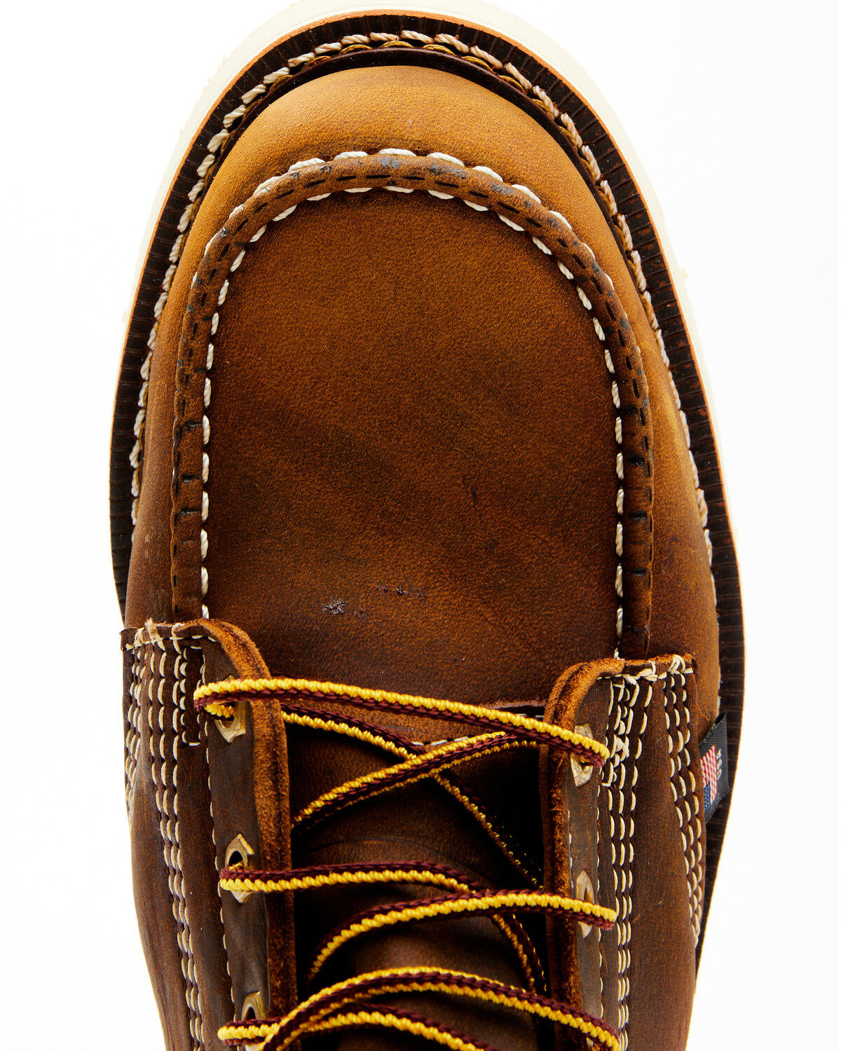 Thorogood Men's 6" American Heritage MAXWear USA Wedge Sole Work Boots - Soft Toe