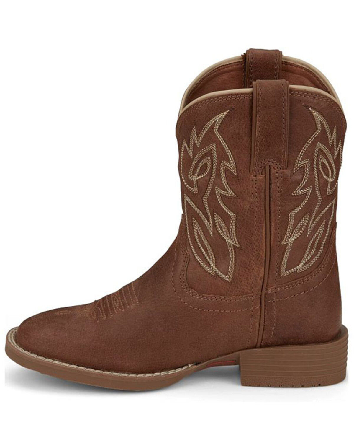 Justin Boys' Canter Western Boots - Broad Square Toe