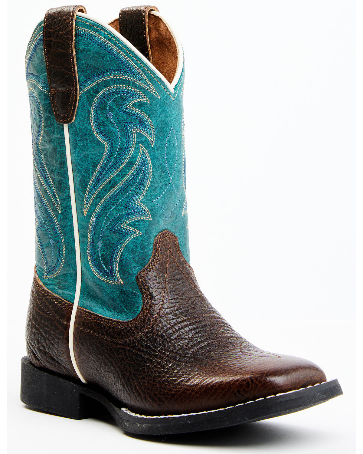RANK 45® Boys' Connor Western Boots - Broad Square Toe