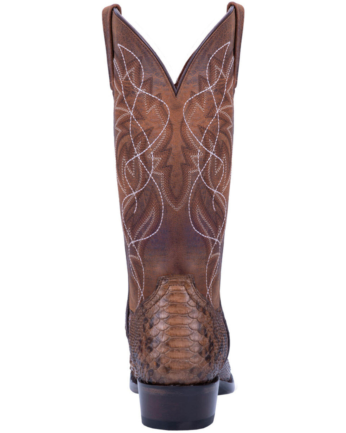 Dan Post Men's Manning Exotic Python Western Boots - Round Toe