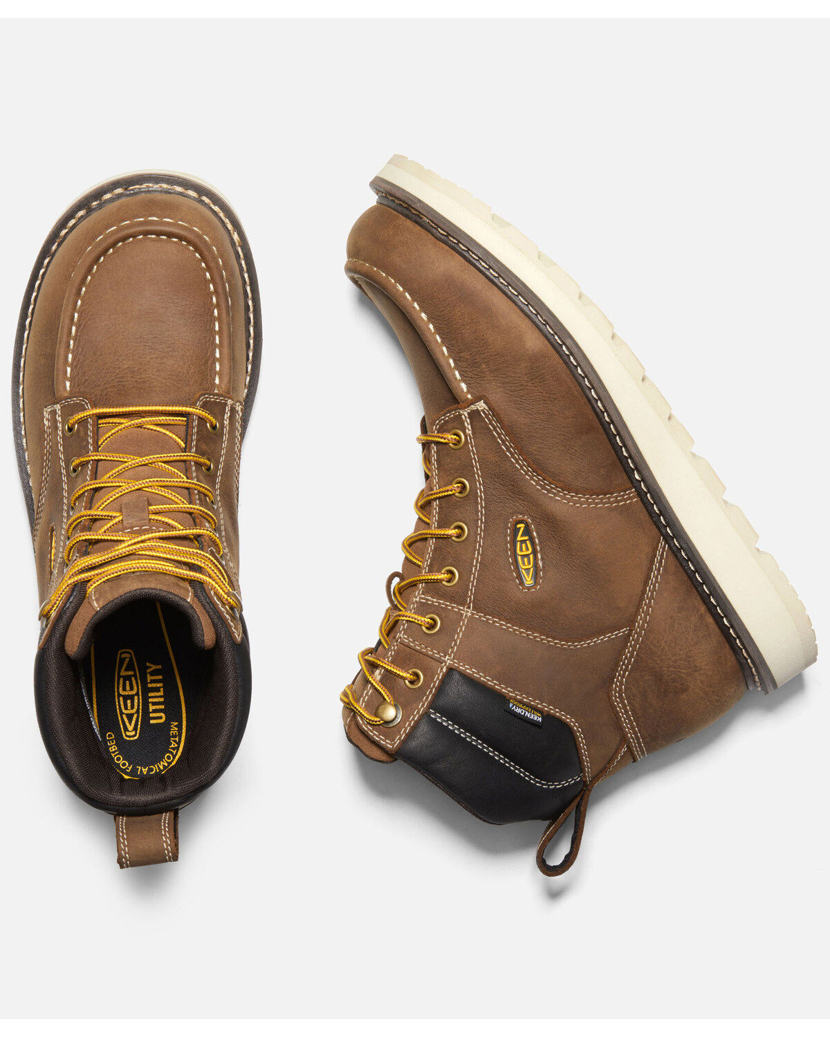 Keen Men's Cincinnati 6" Waterproof Boots - Round Toe