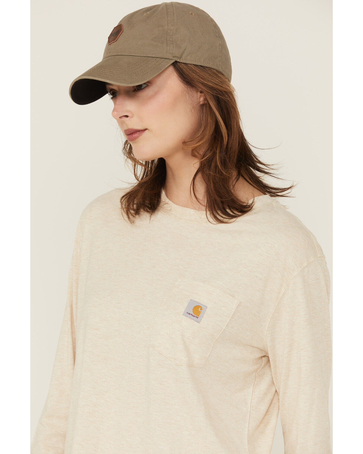 Carhartt Women's TENCEL® Loose Fit Long Sleeve Pocket Shirt