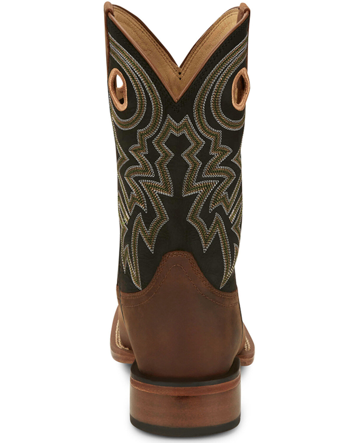 Justin Men's Big News Western Boots - Broad Square Toe