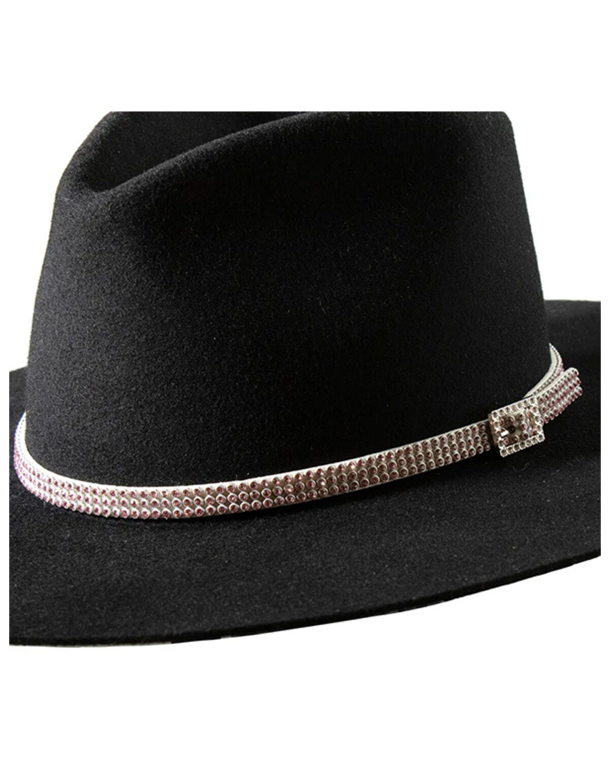 Shyanne Women's Embellished Buckle Hat Band