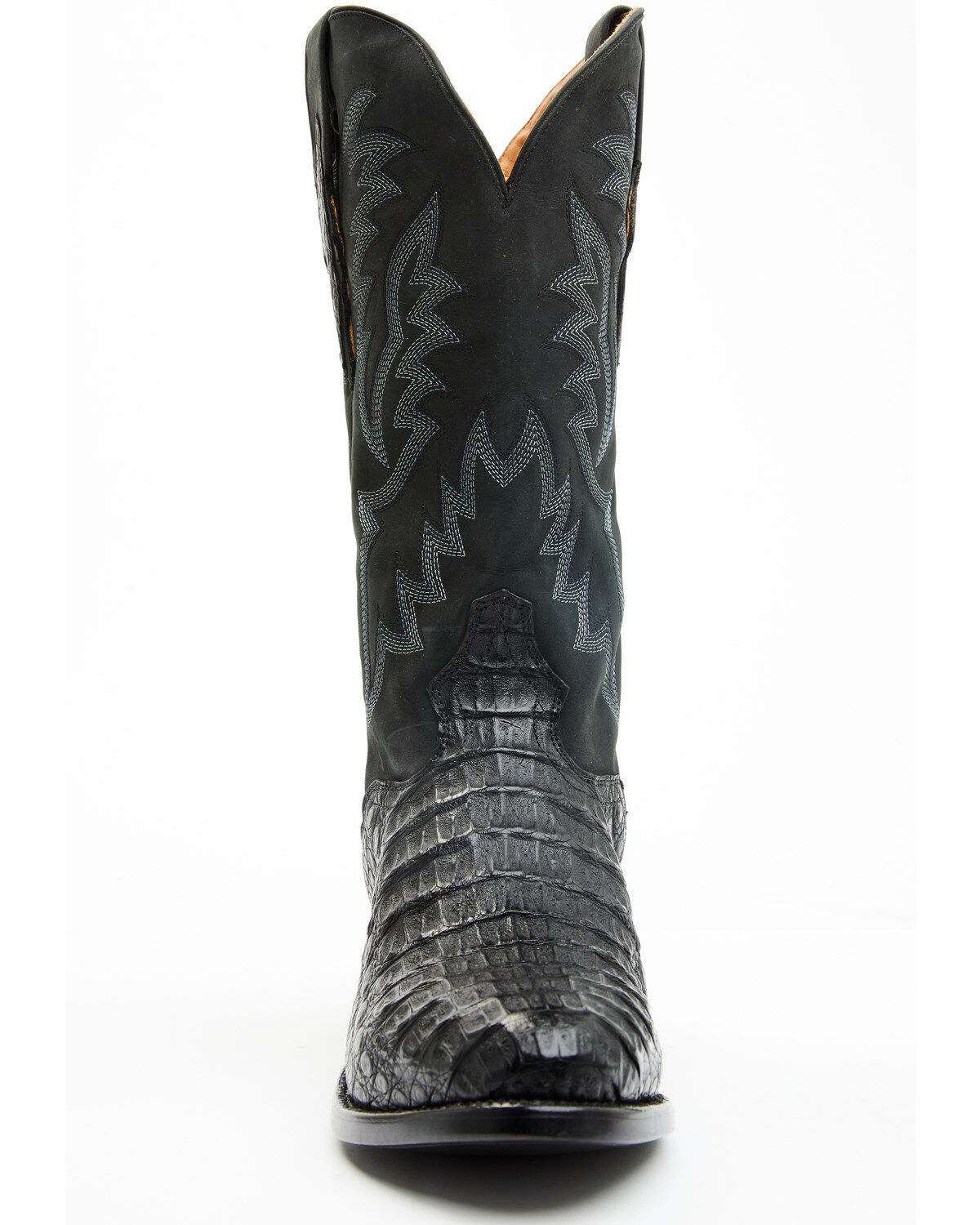 El Dorado Men's Exotic Caiman Western Boots - Round Toe