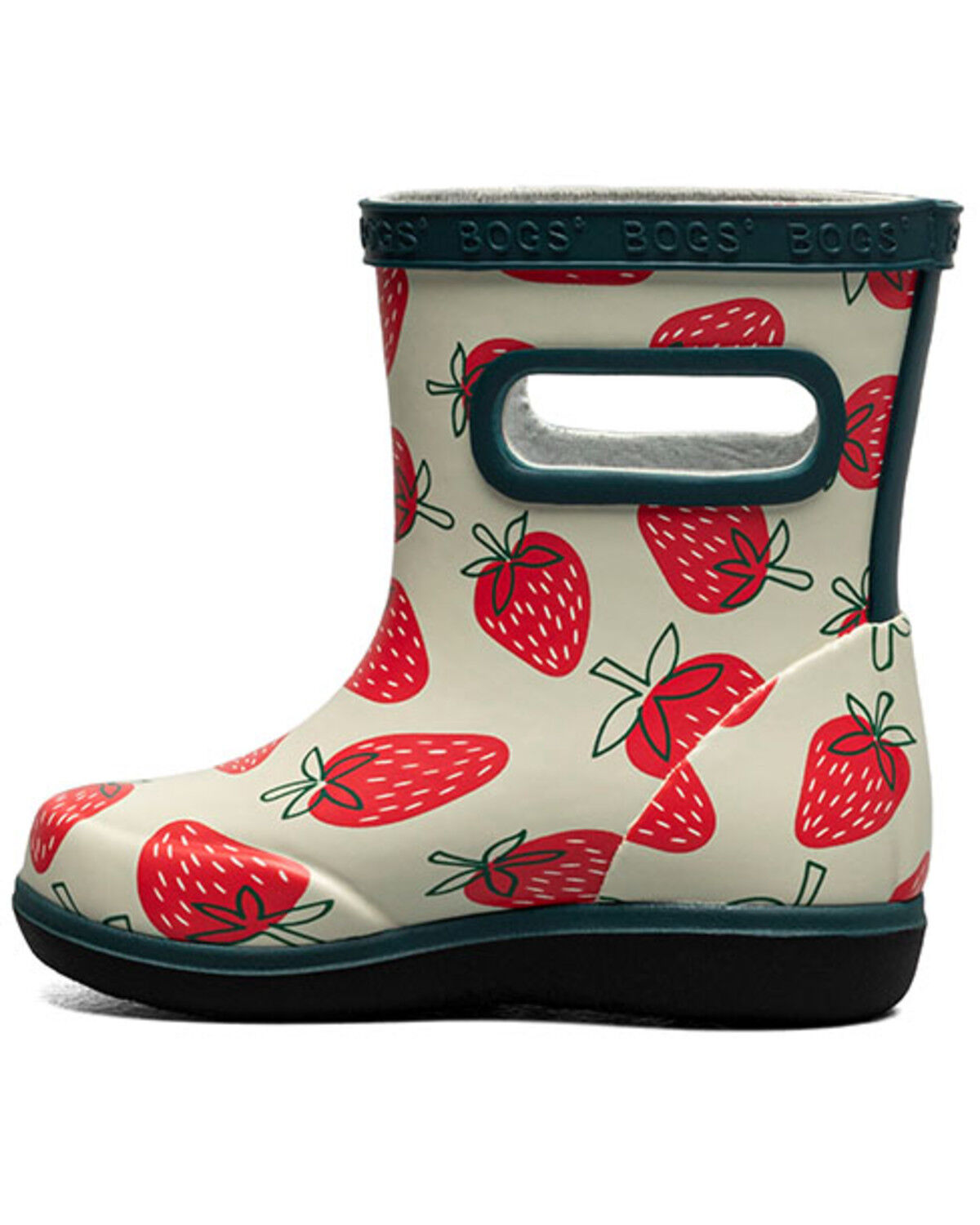 Bogs Toddler Girls' Skipper II Strawberries Rainboots