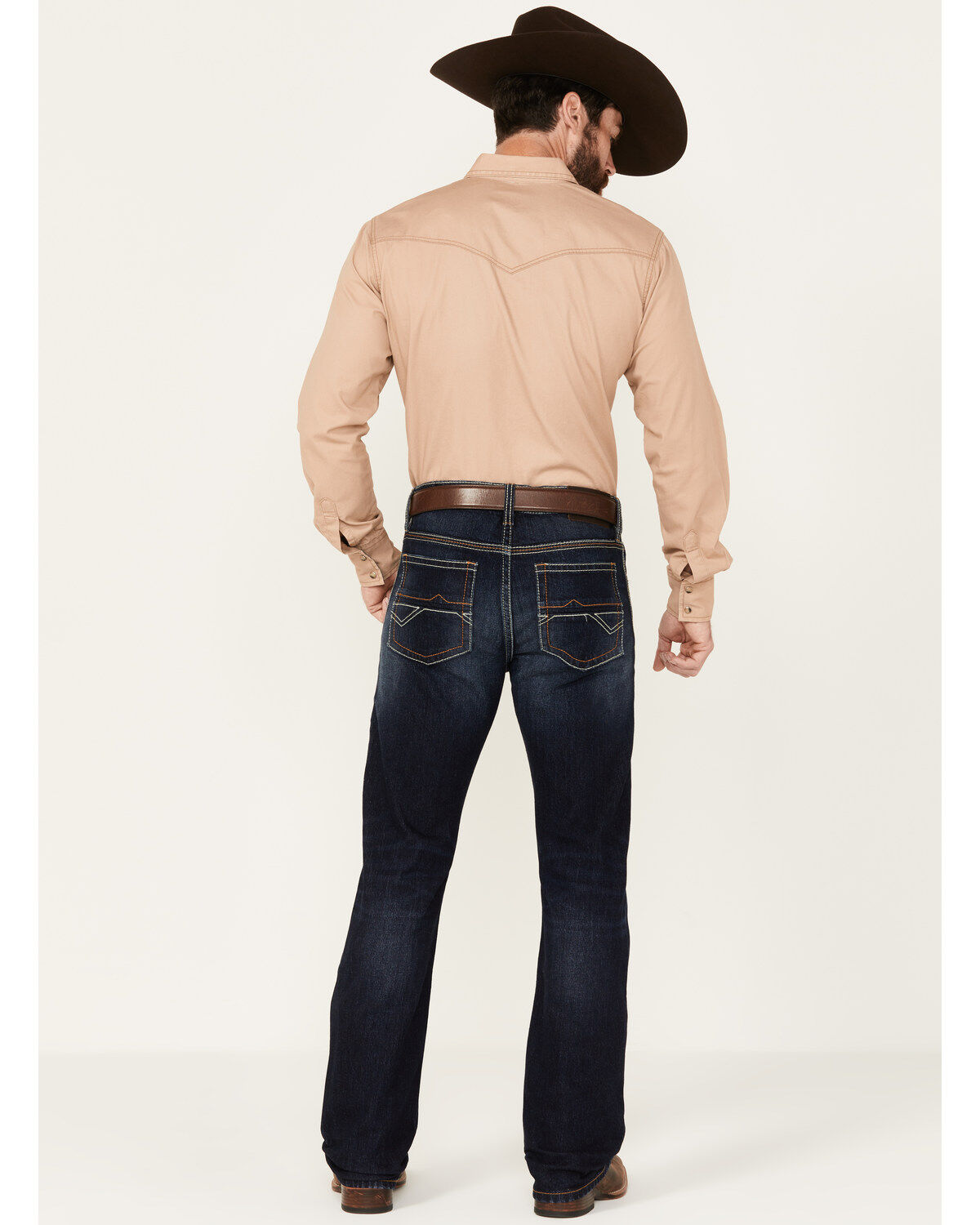 RANK 45® Men's Midnight Hawk Dark Wash Slim Straight Stretch Jeans