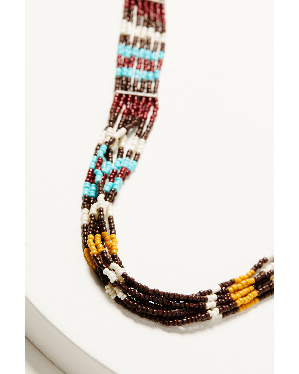 Shyanne Women's Frontier Seed Bead Layered Necklace