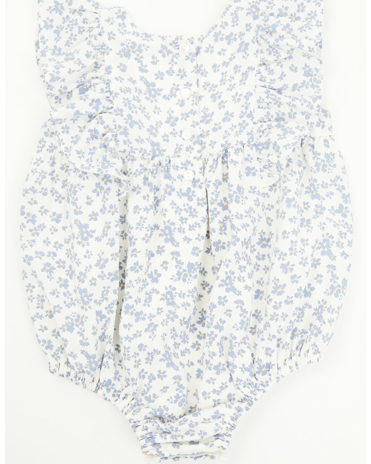 Yura Infant Girls' Printed Puff Sleeve Onesie