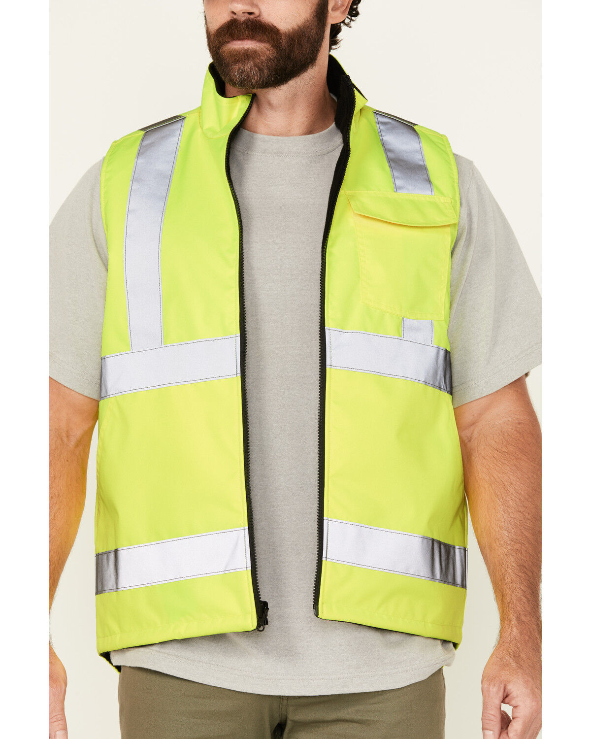 Hawx Men's Hi-Vis Safety Vest - Big