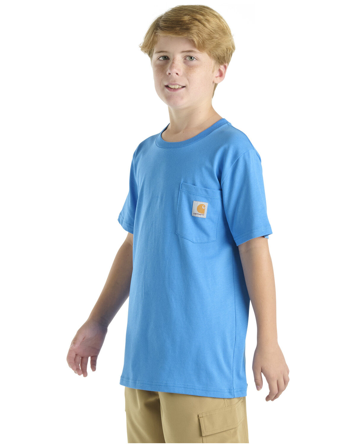 Carhartt Boys' Solid Short Sleeve Pocket T-Shirt