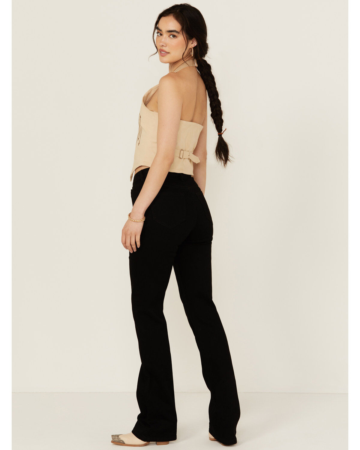 Rock & Roll Denim Women's High Rise Bootcut Stretch Denim Jeans