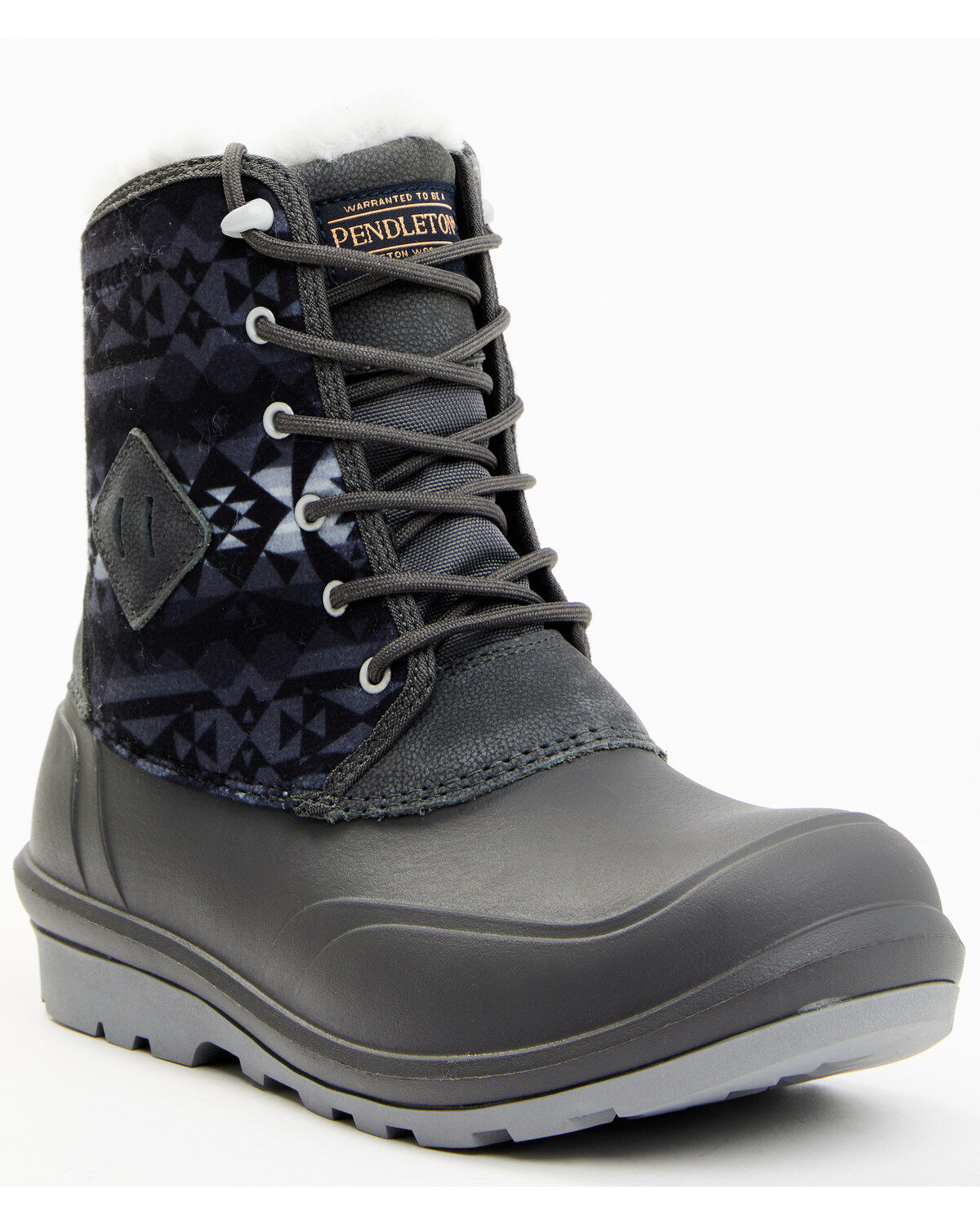 Pendleton Women's Lace-Up Boots - Round Toe