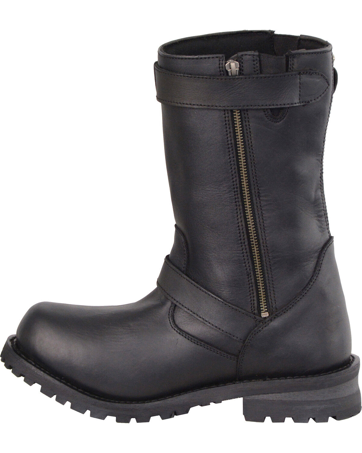 Milwaukee Leather Men's 11" Classic Engineer Boots - Wide