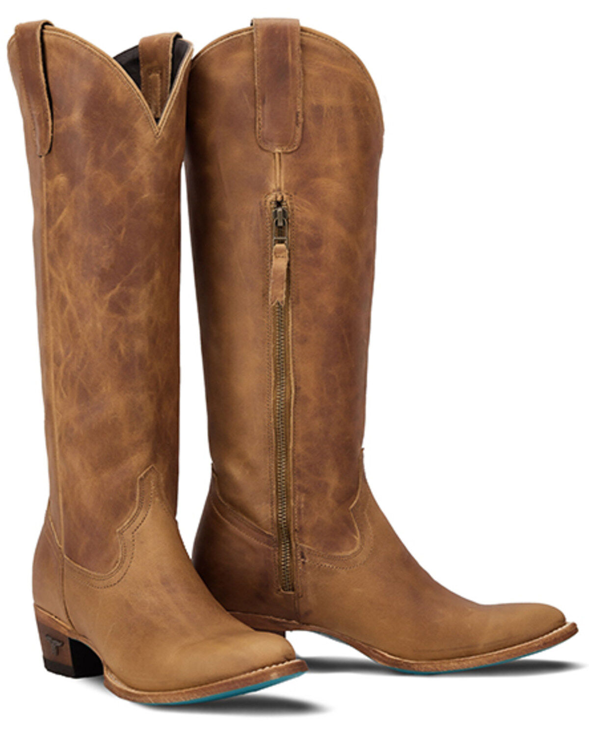 Lane Women's Plain Jane Tall Western Boots - Round Toe