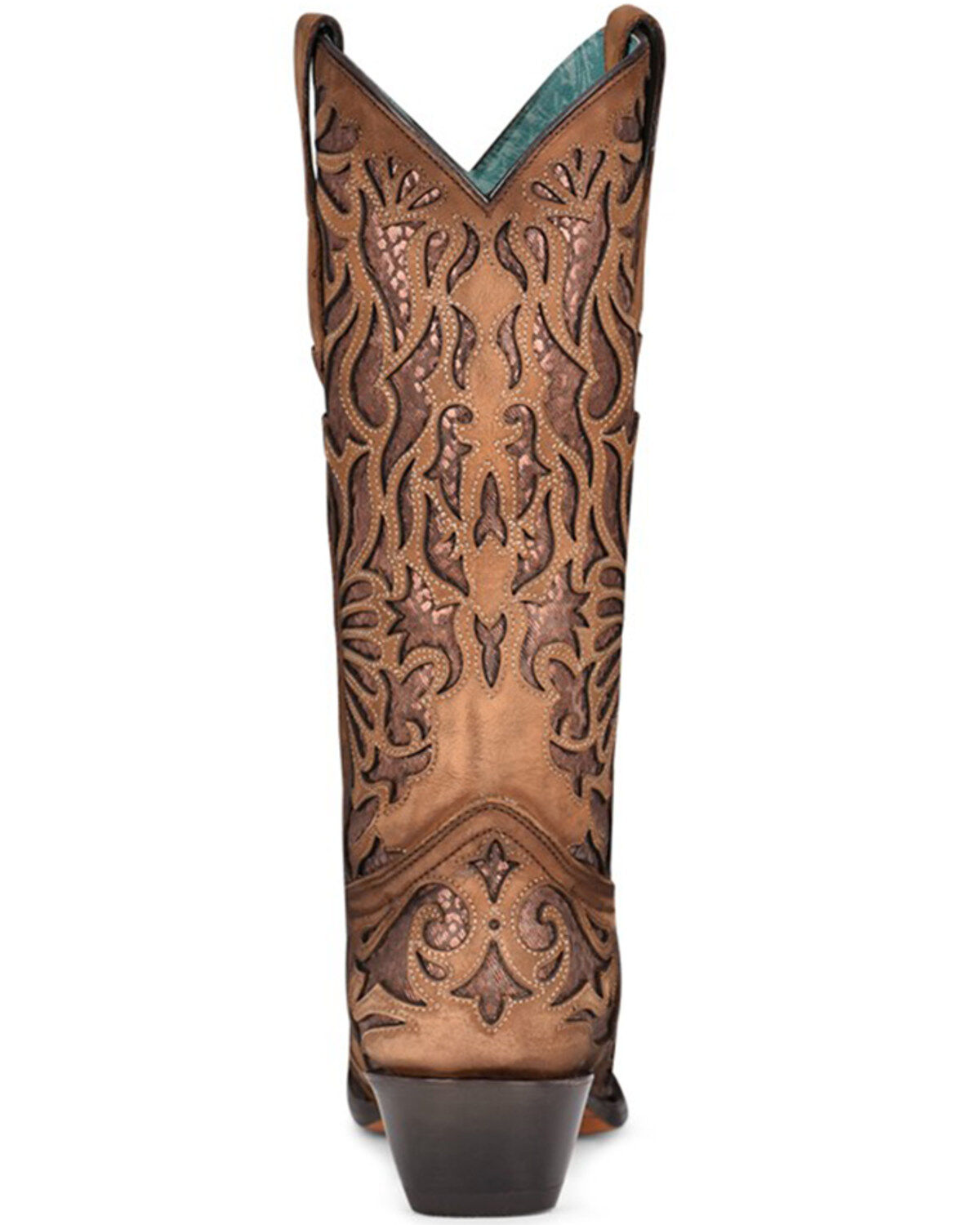 Corral Women's Shedron Inlay Western Boots - Snip Toe