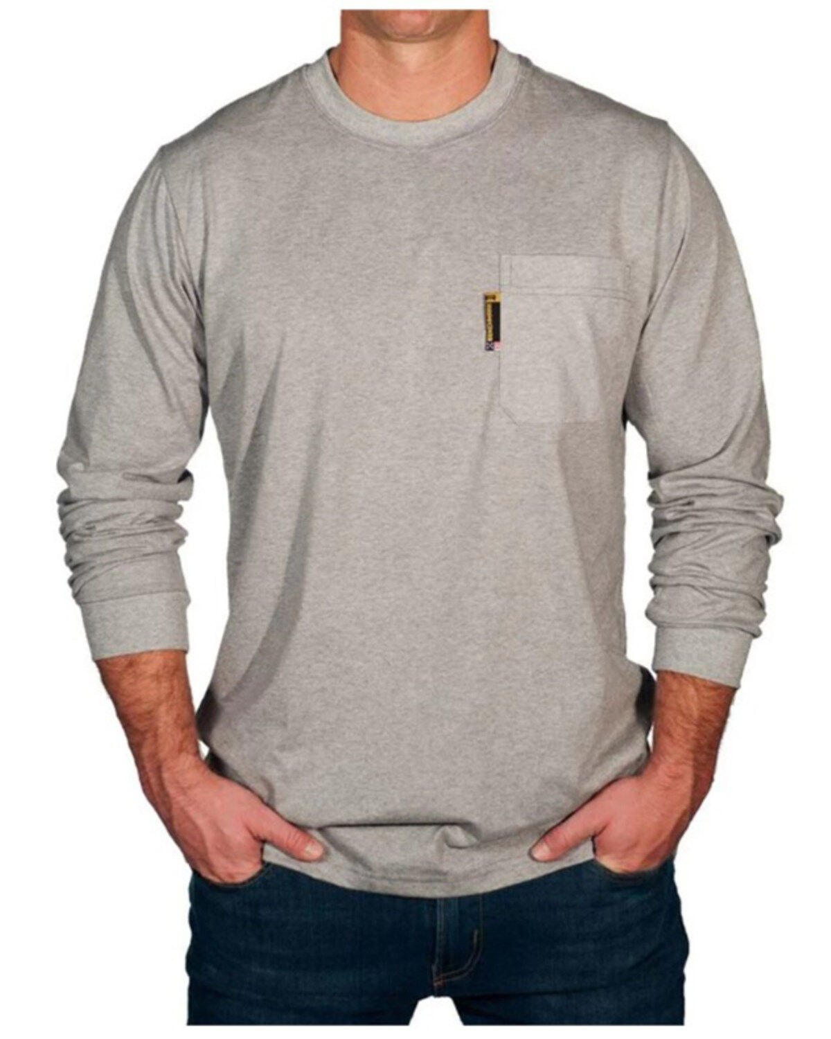 Benchmark FR Men's American Oil Long Sleeve Graphic Shirt