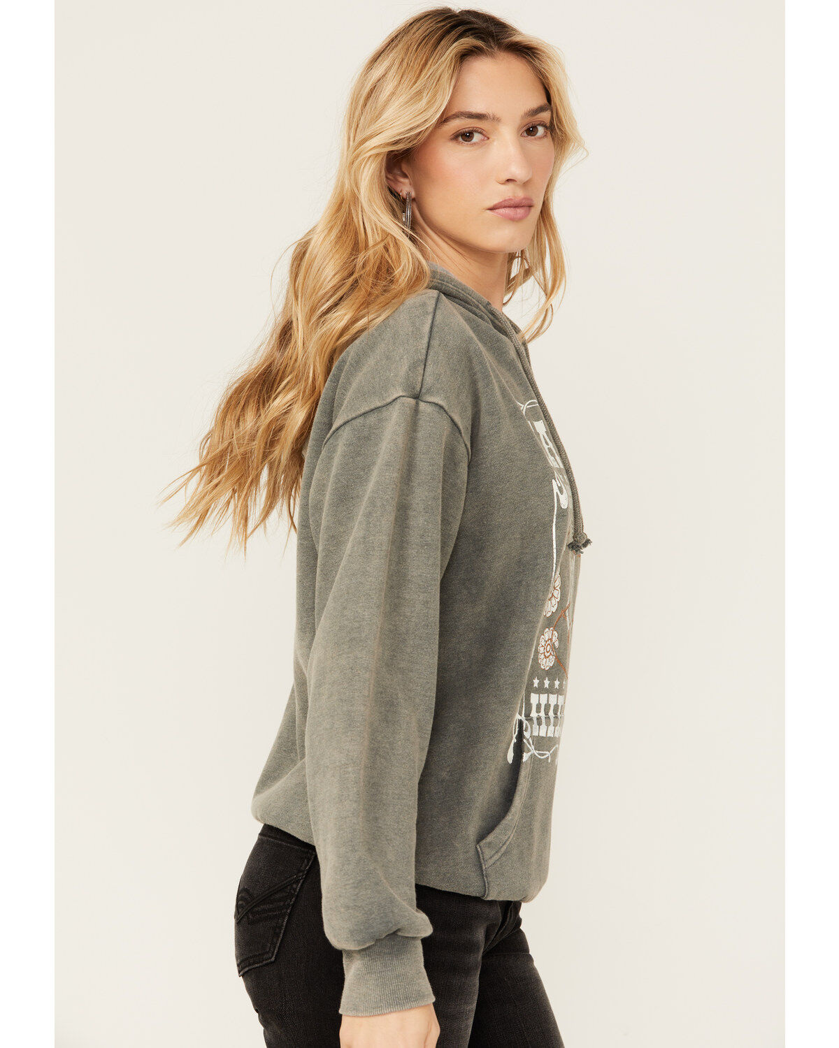 Youth in Revolt Women's Jackson Skeleton Graphic Hoodie