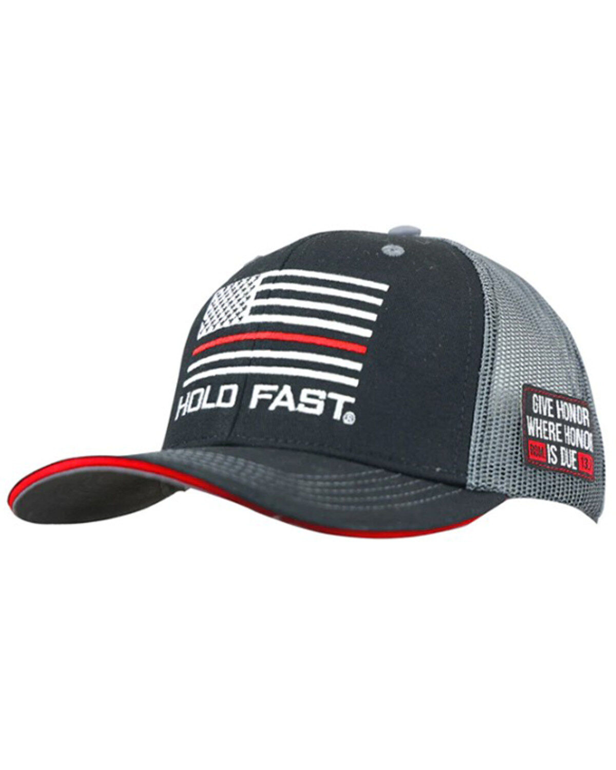 Hold Fast Men's Fireman Flag Ball Cap