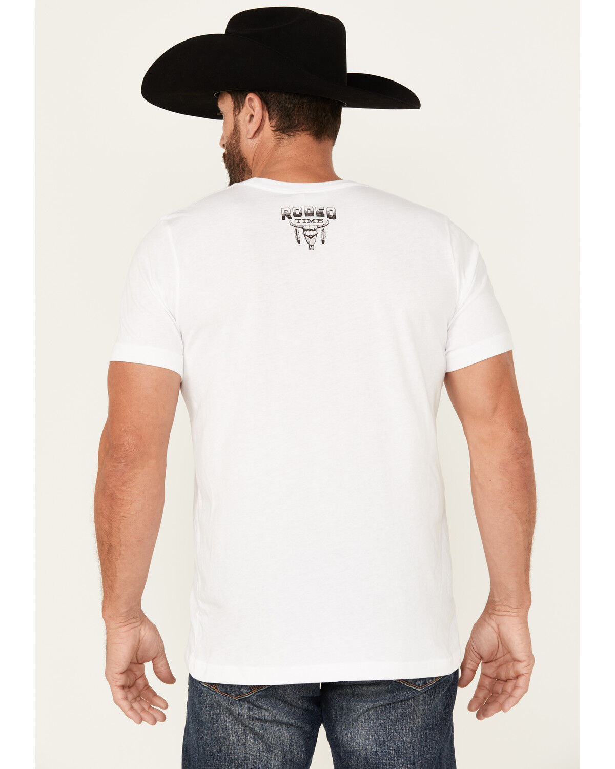 Rodeo Time Men's Ropin' Short Sleeve Graphic T-Shirt