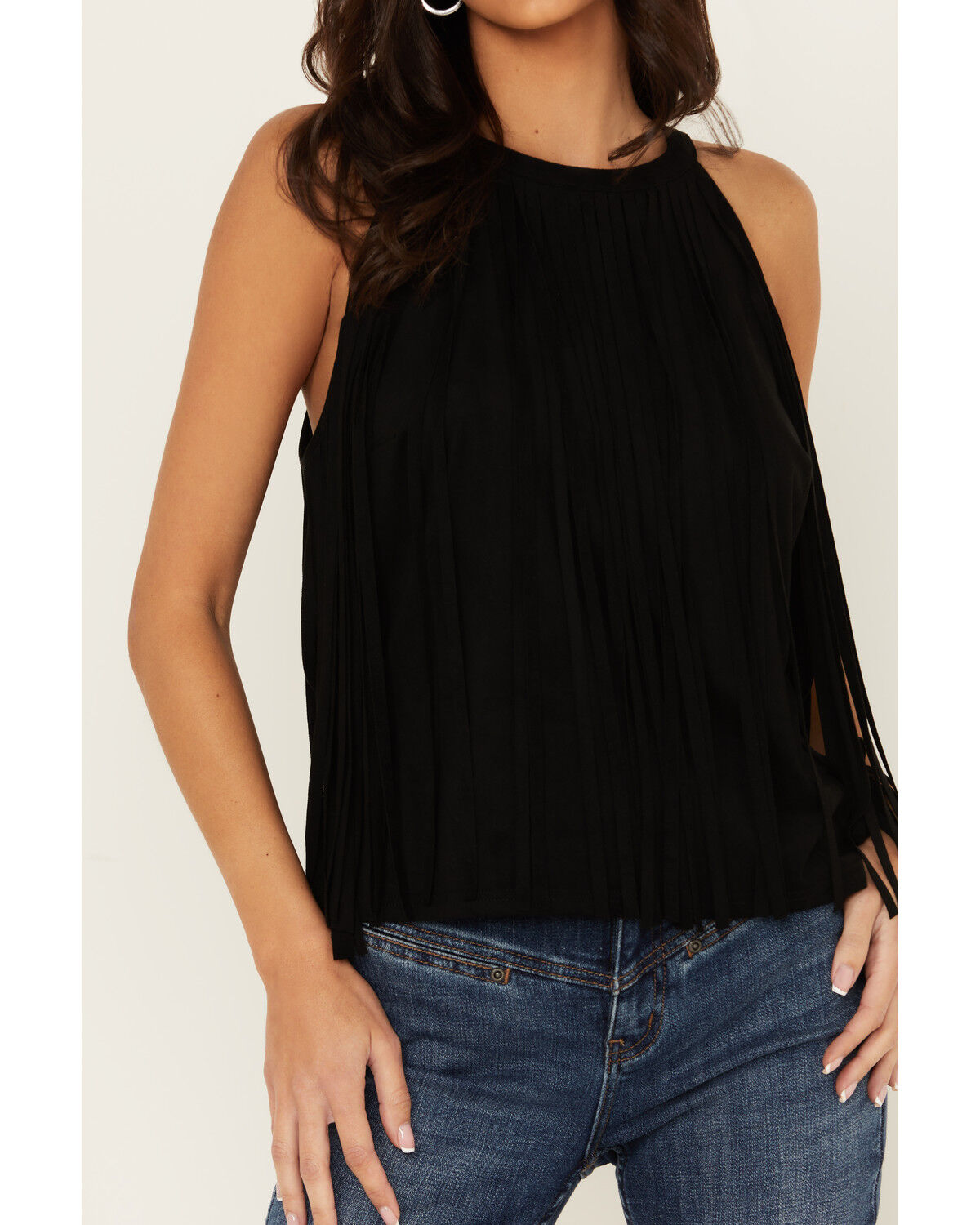 Idyllwind Women's Madie Faux Suede Fringe Tank
