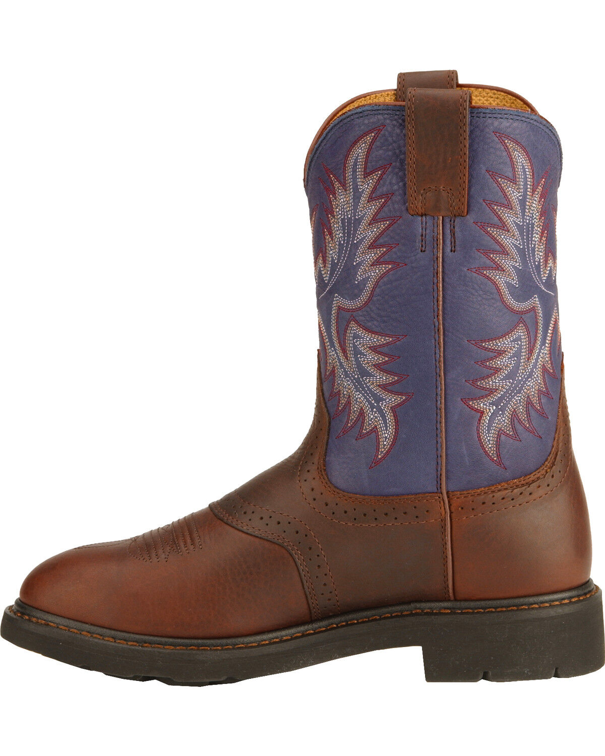 Ariat Sierra Saddle Vamp Work Boots - Soft Toe