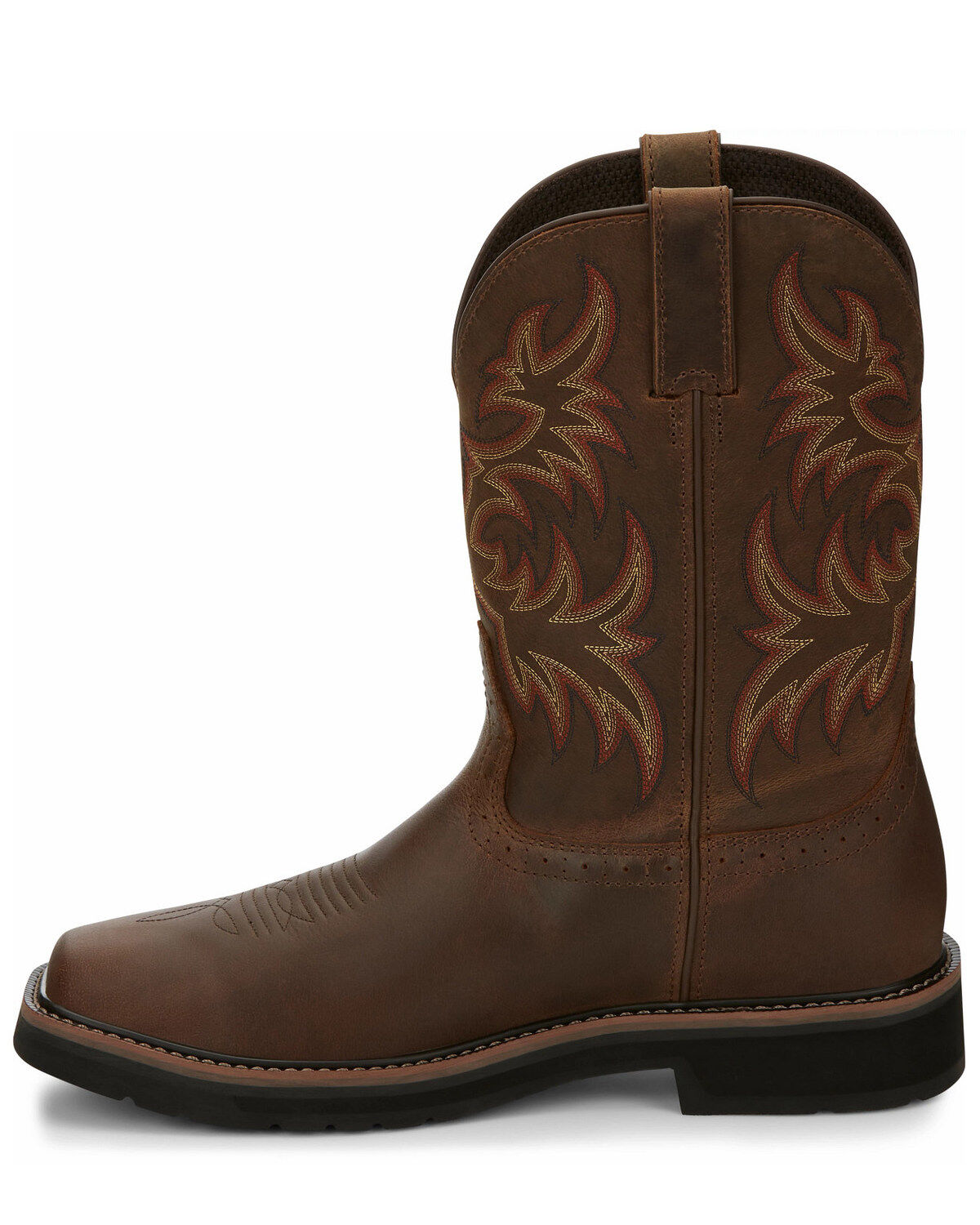 Justin Men's Driller Western Work Boots - Steel Toe