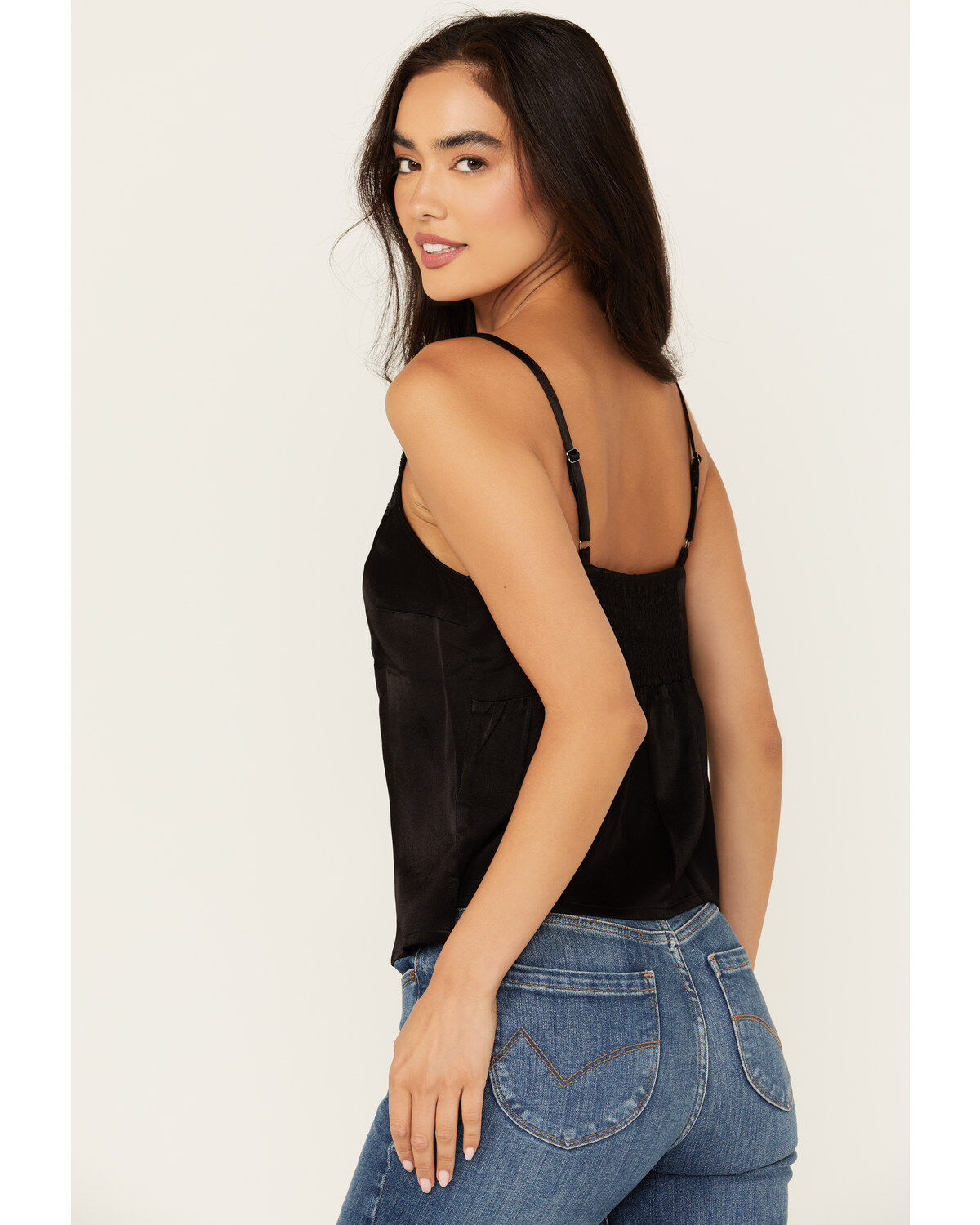 Shyanne Women's Lace Satin Cami