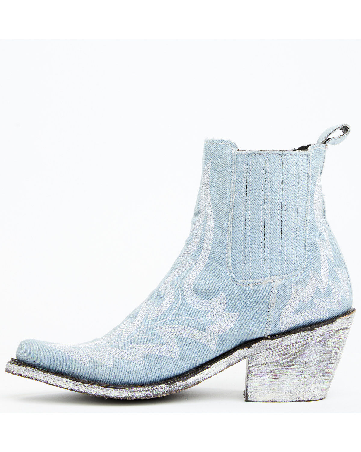 Liberty Black Women's Simone Made in Denim Western Booties - Round Toe