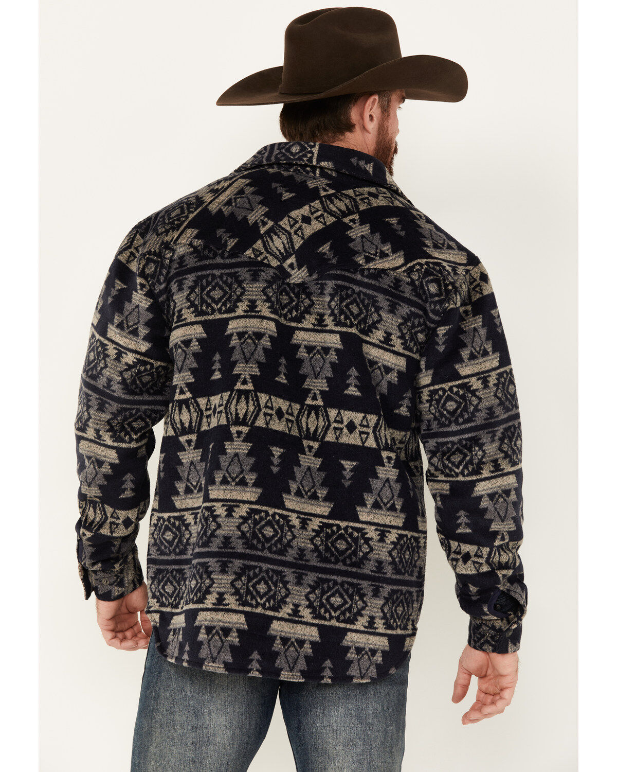 Outback Trading Co Men's Hudson Southwestern Print Snap Jacket