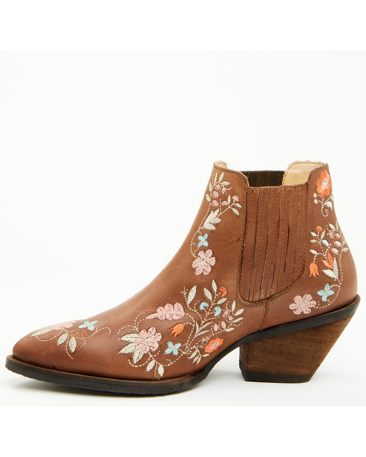 Shyanne Women's Didi Floral Booties - Round Toe