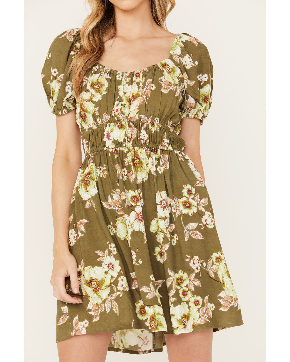 Band of the Free Women's Floral Print Mini Dress