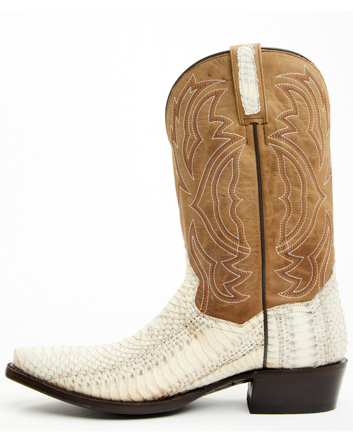 Dan Post Men's Exotic Snake Skin Western Boots - Snip Toe