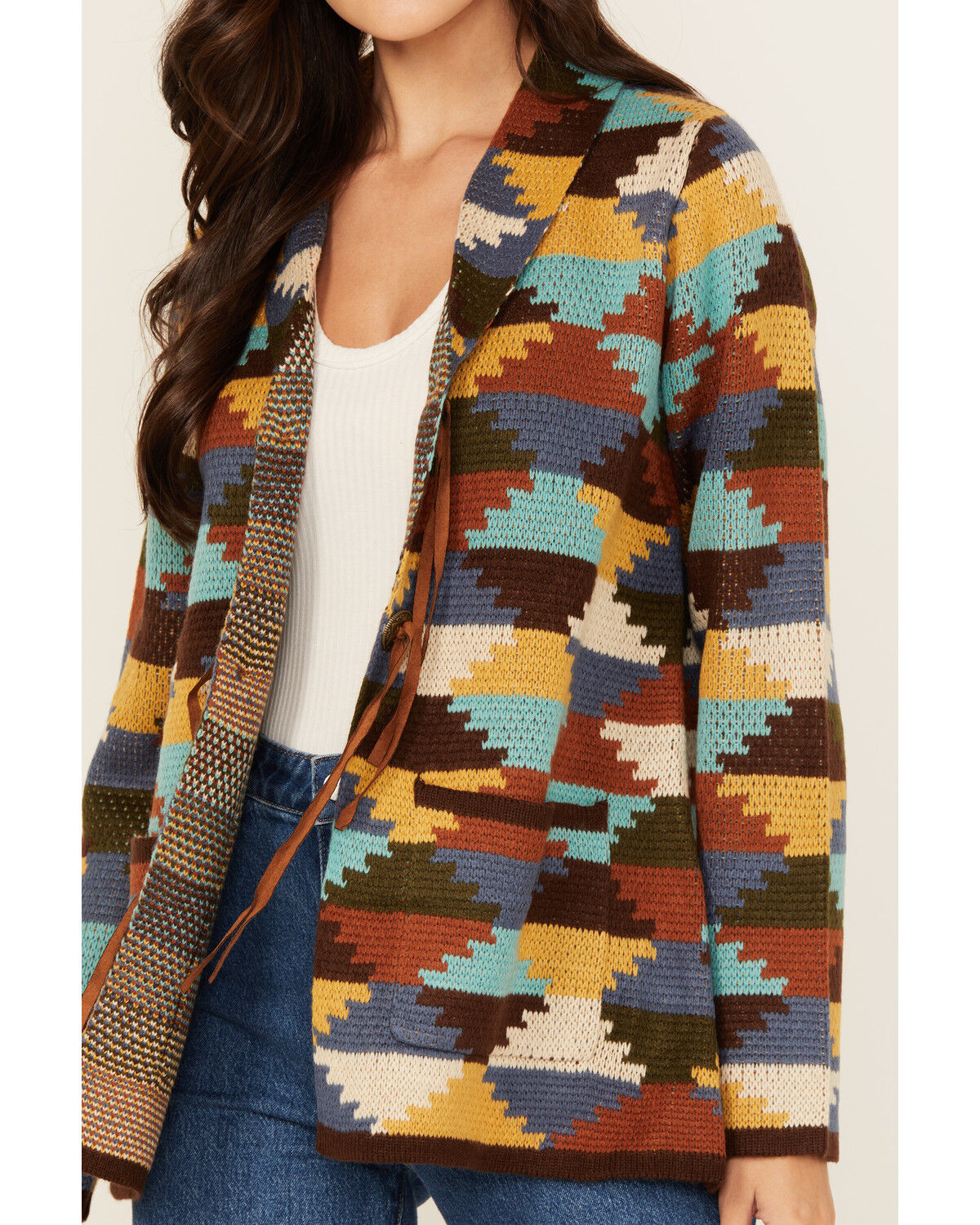 Cotton & Rye Women's Concho Cardigan