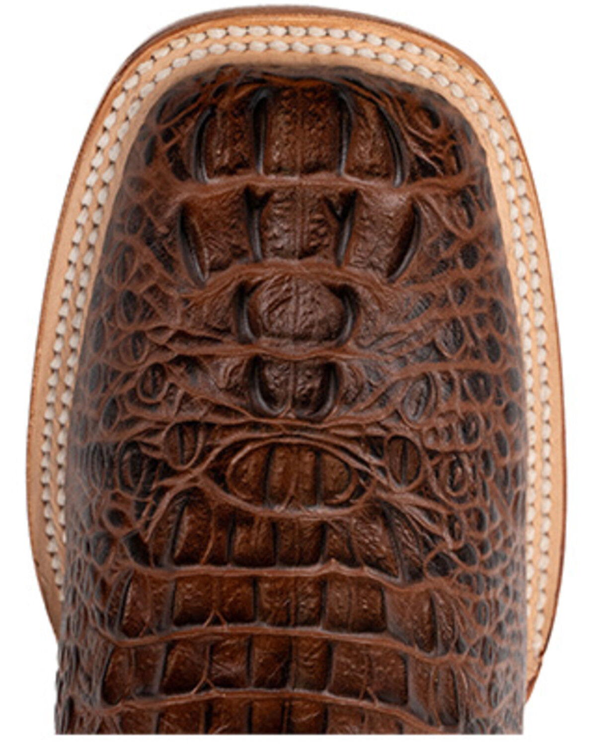 Ferrini Men's Caiman Croc Print Western Boots - Broad Square Toe