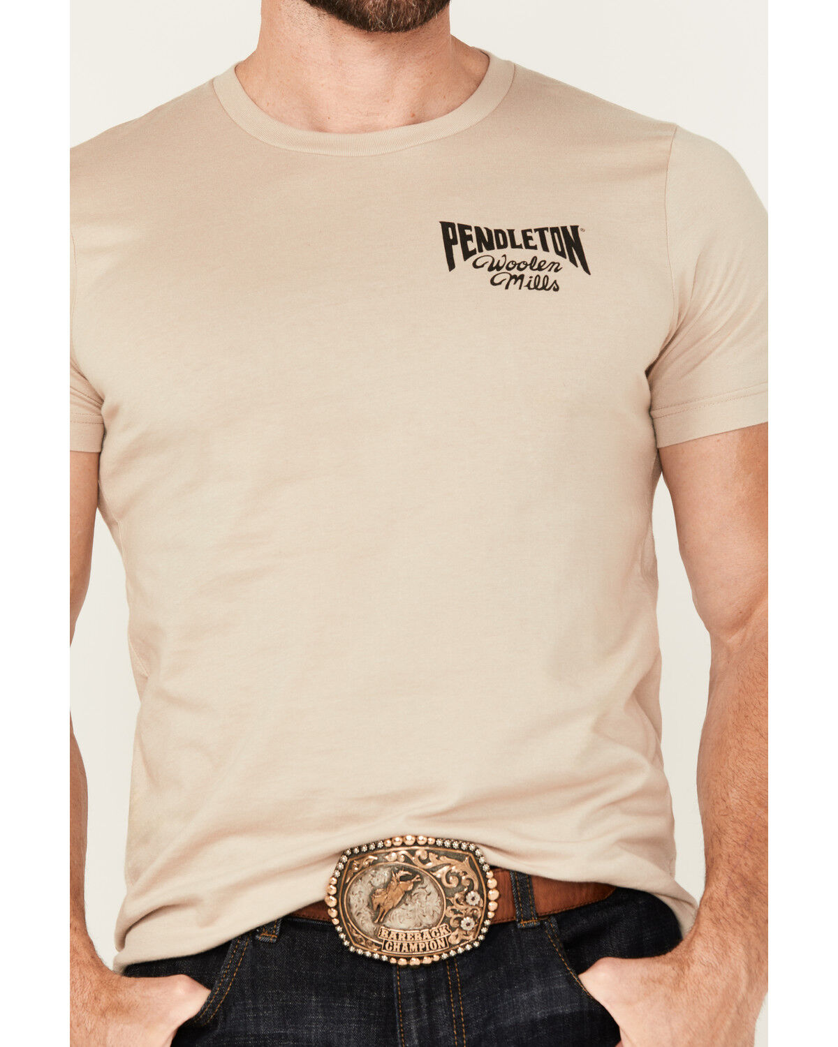 Pendleton Men's Boot Barn Exclusive Rodeo Rider Short Sleeve Graphic T-Shirt
