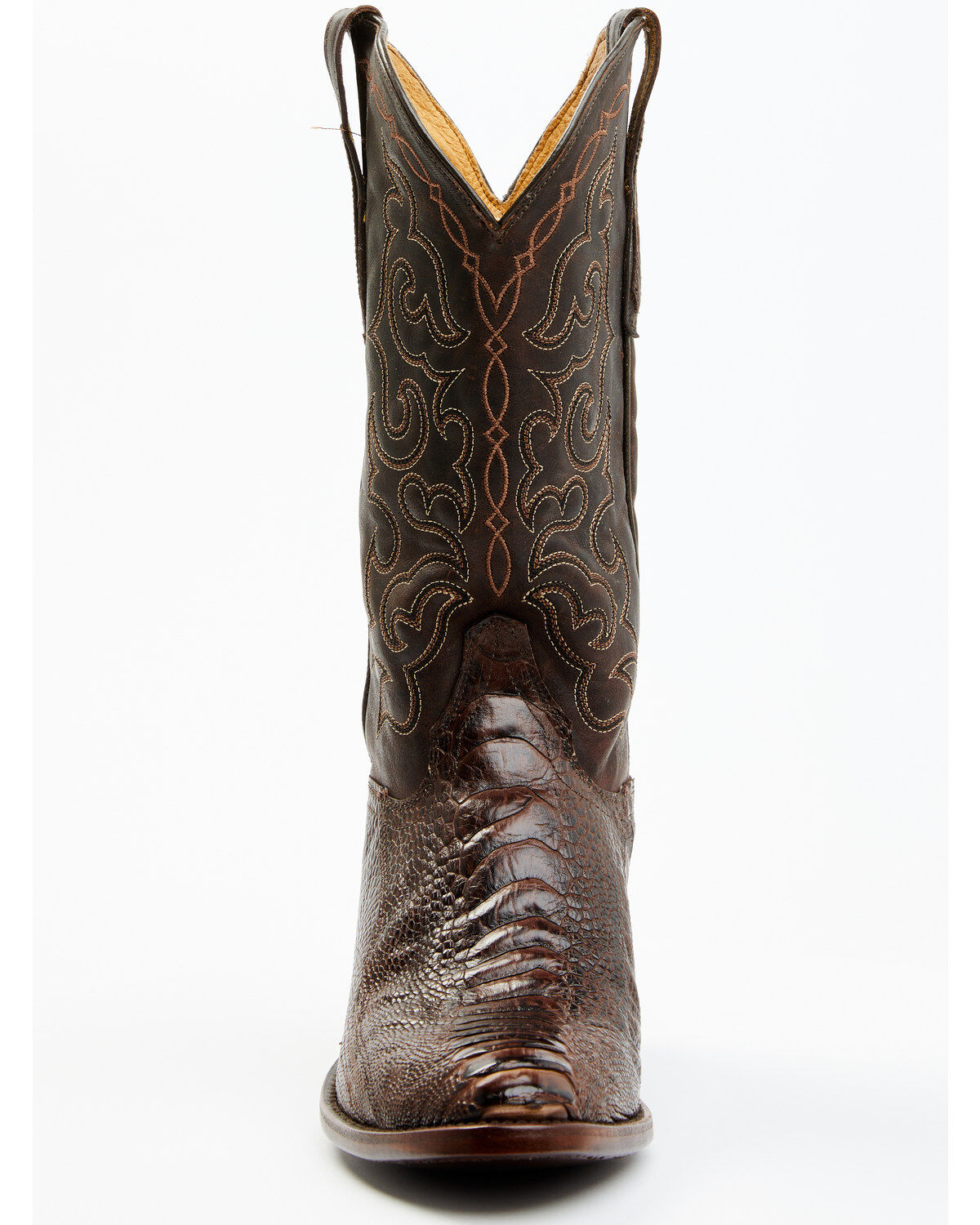 Cody James Men's Exotic Ostrich Leg Western Boots - Round Toe