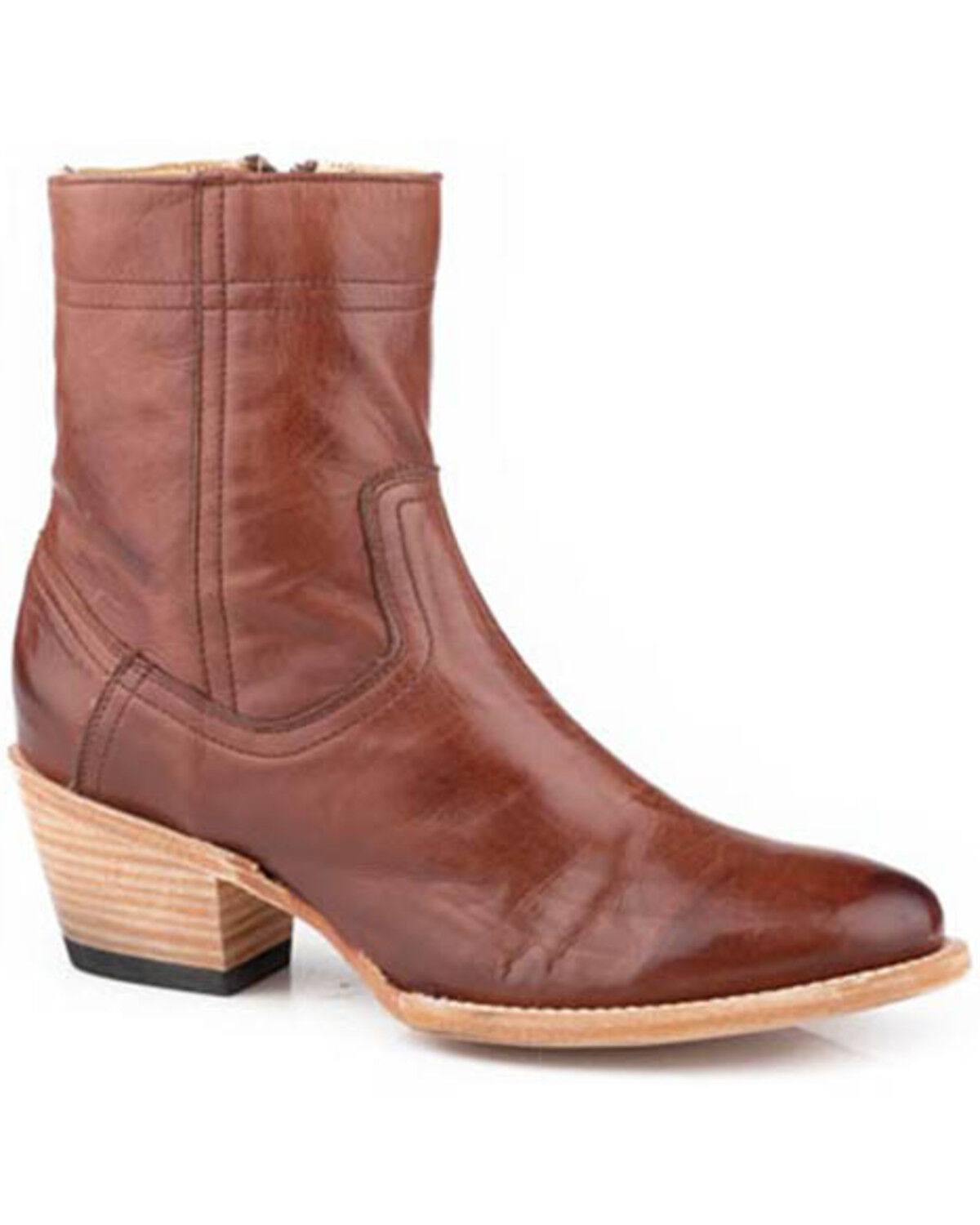 Stetson Women's Ramsey Western Booties - Round Toe