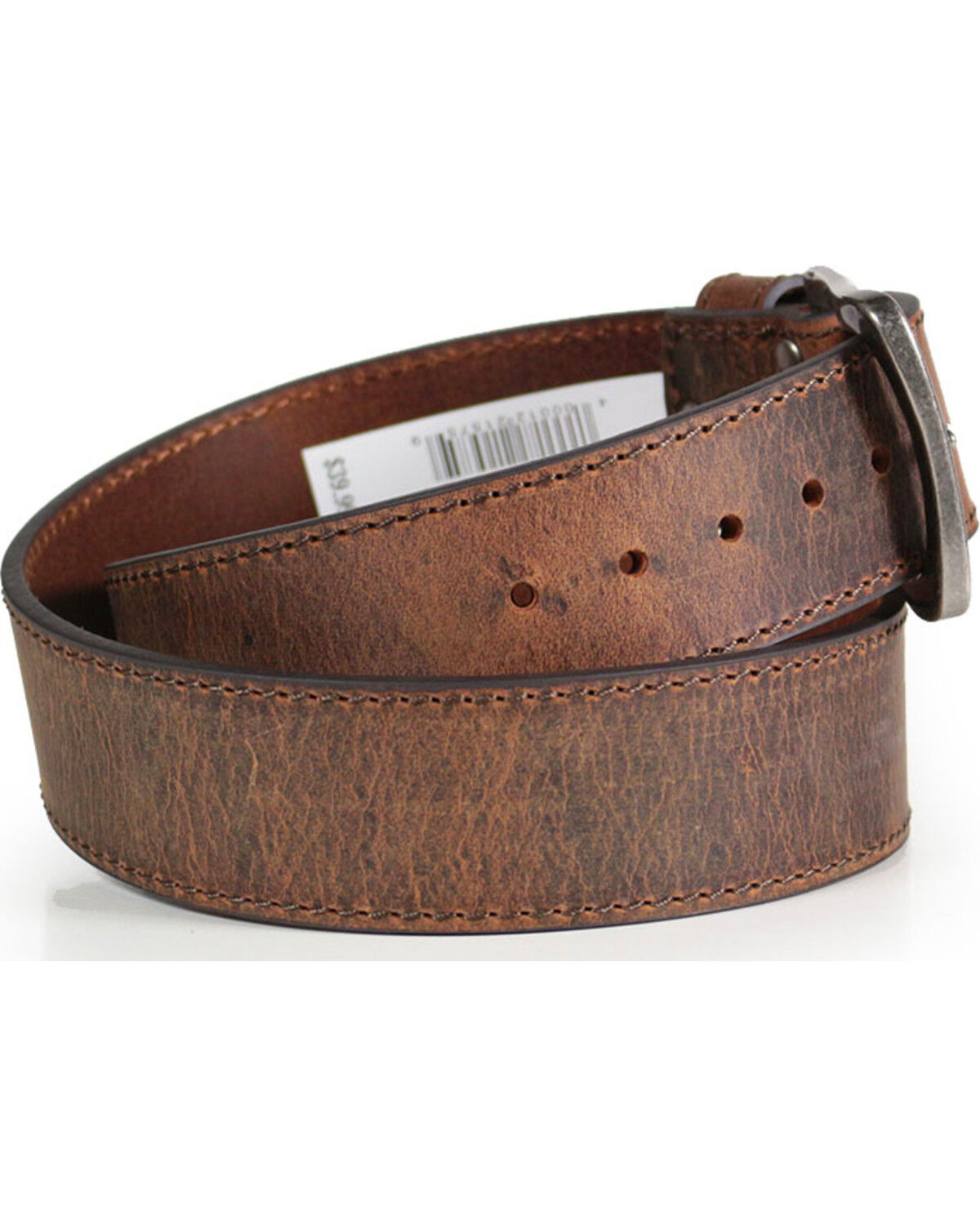 American Worker Men's Wide Leather Belt