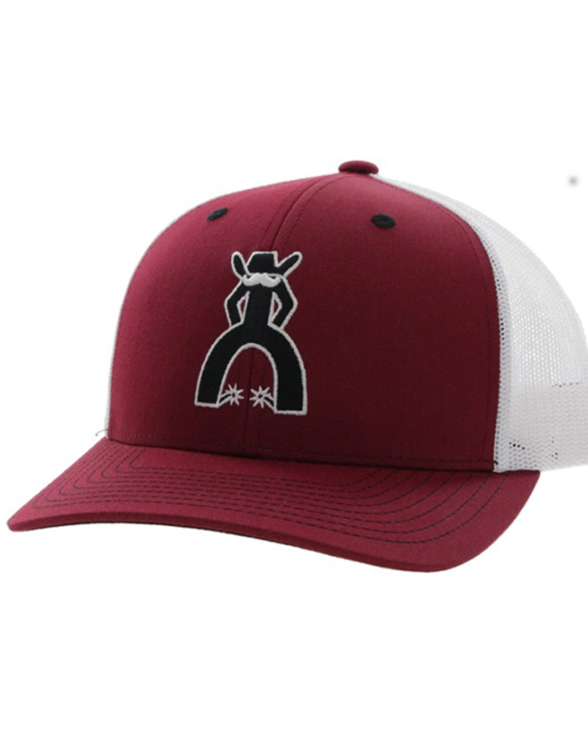 Hooey Men's Punchy Logo Embordered Trucker Cap