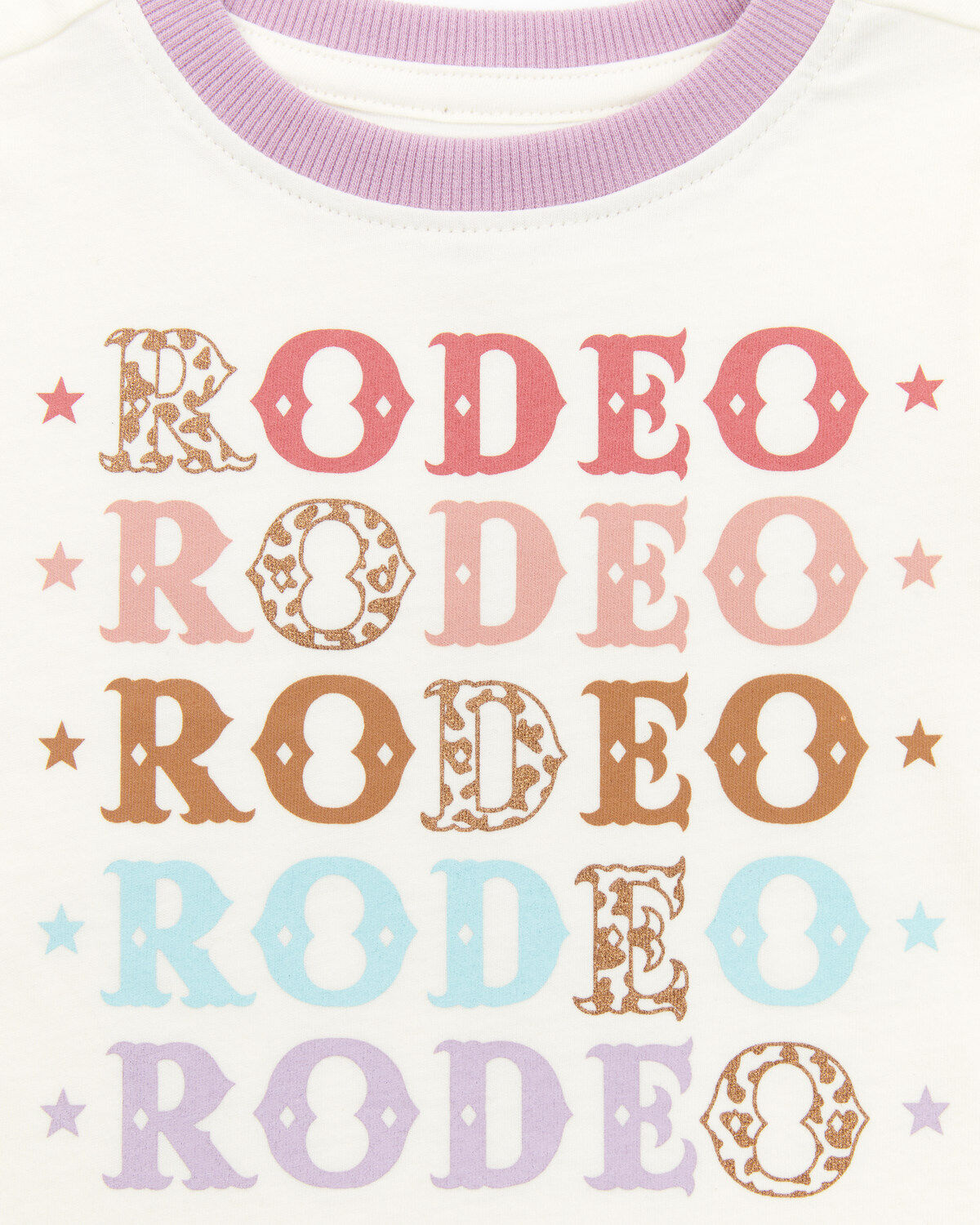 Shyanne Girls' Rodeo Short Sleeve Graphic Ringer Tee