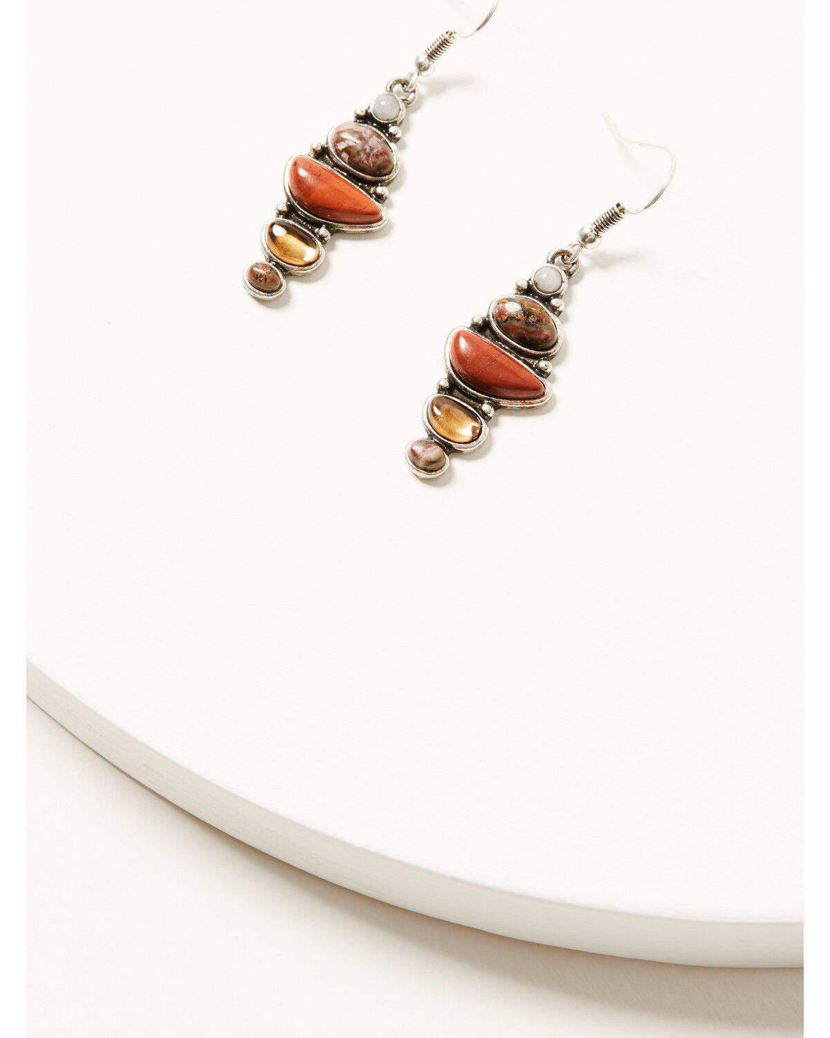 Shyanne Women's Desert Rose Antique Multi-Stone Earrings