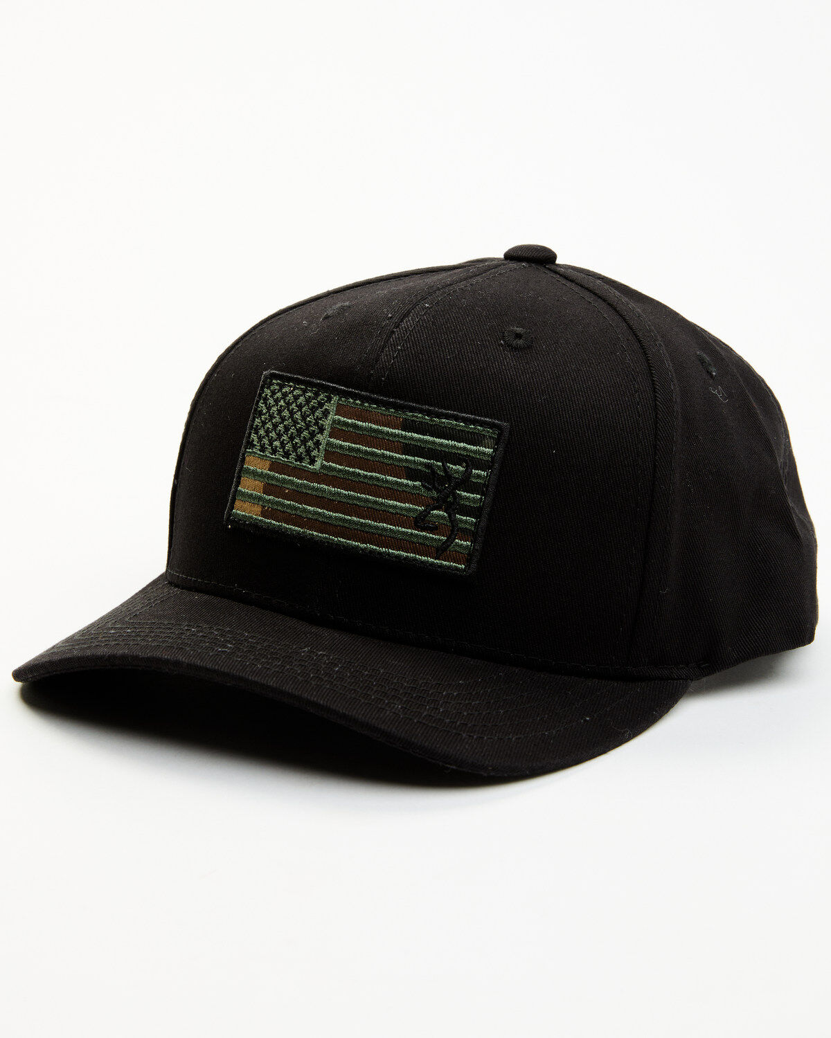 Browning Men's Woodland Flag Ball Cap