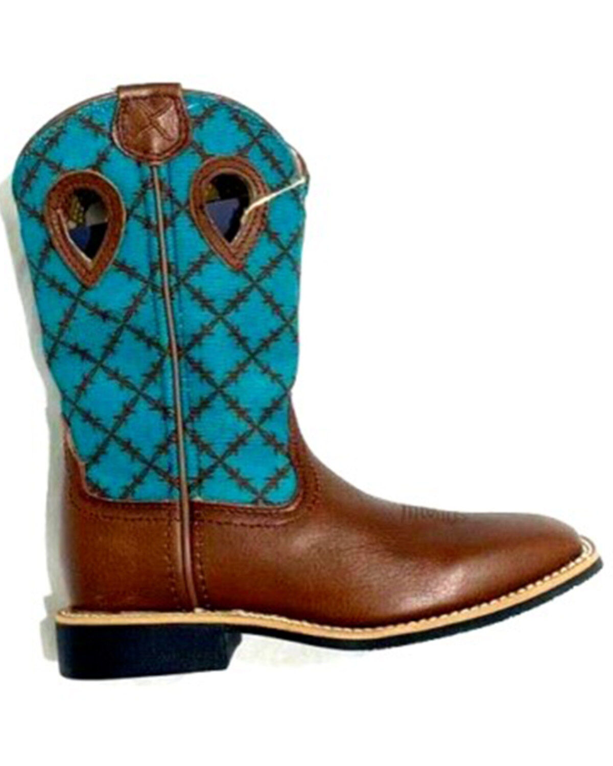 Twisted X Boys' Top Hand Western Boots - Broad Square Toe
