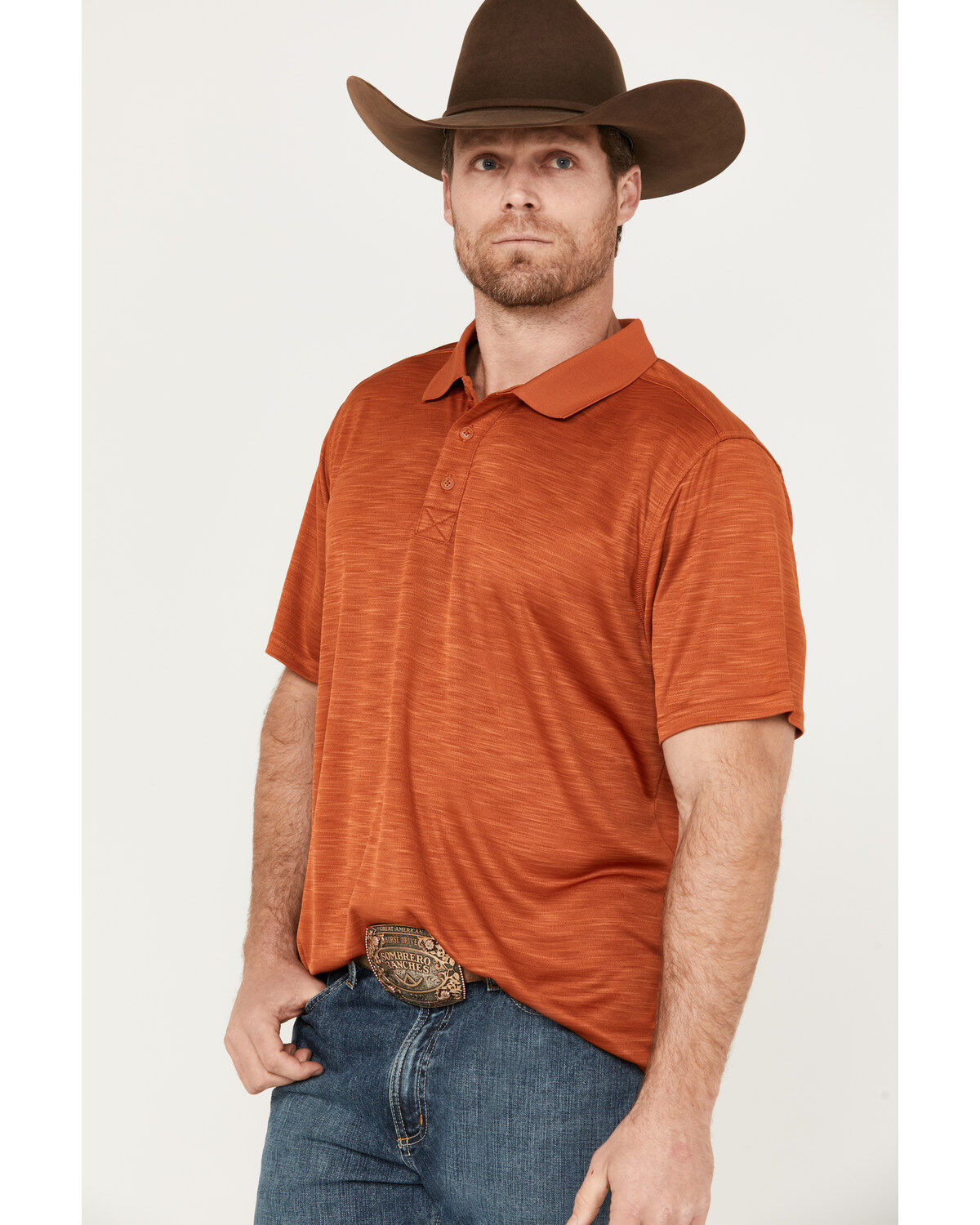 RANK 45® Men's Hardin Western Polo