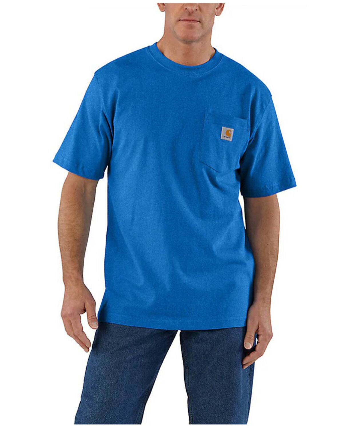 Carhartt Men's Loose Fit Heavyweight Short Sleeve Pocket Work T-Shirt