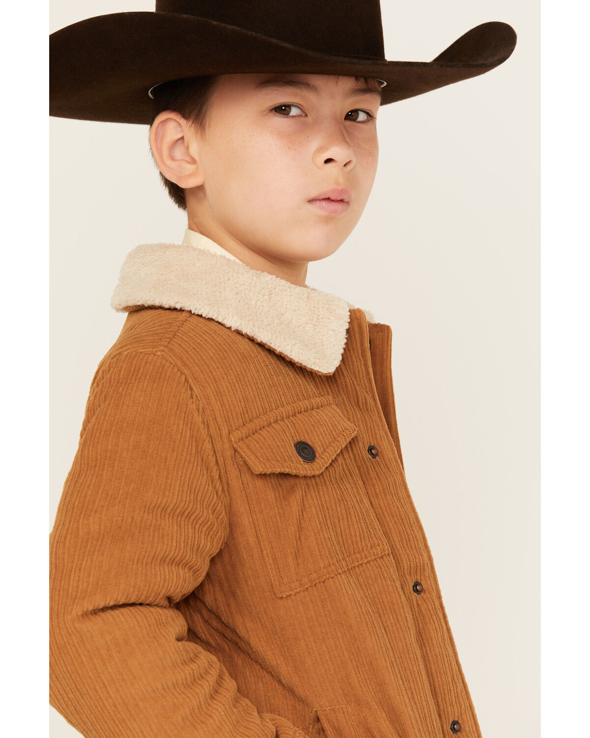 Urban Republic Toddler Boys' Corduroy Sherpa Lined Jacket