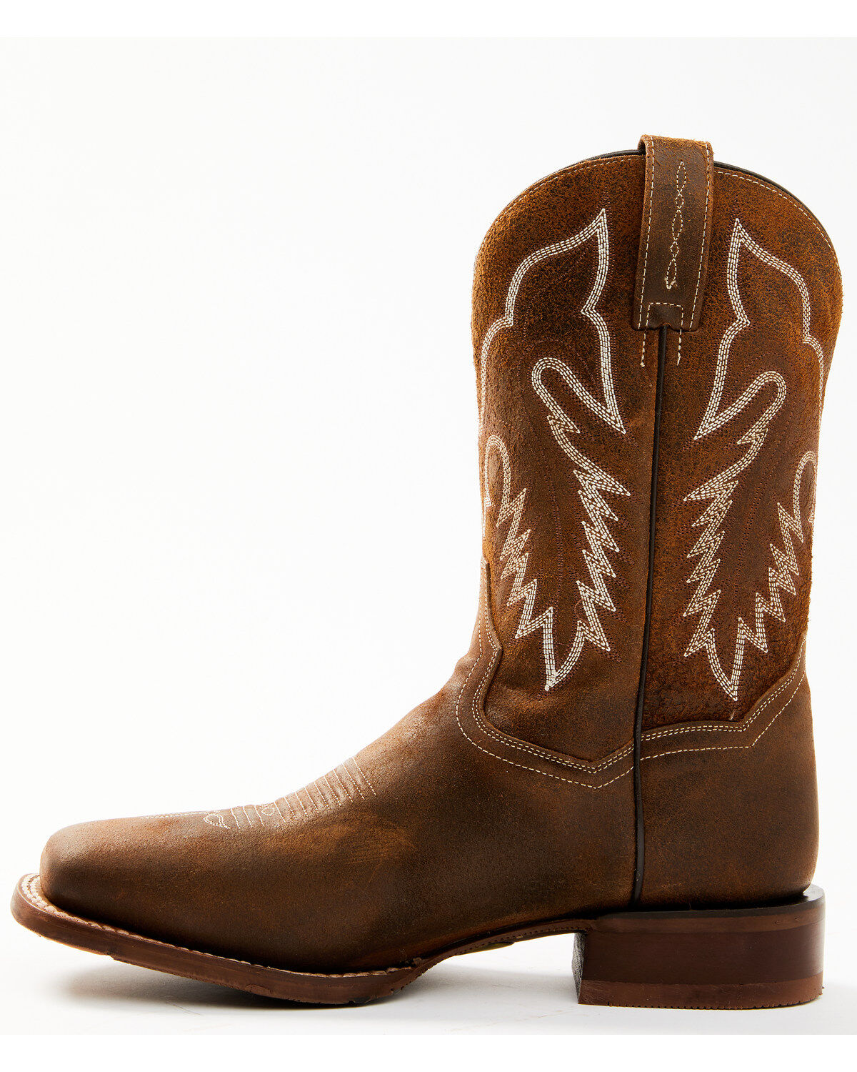 Dan Post Men's Stitched Western Performance Boots - Broad Square Toe
