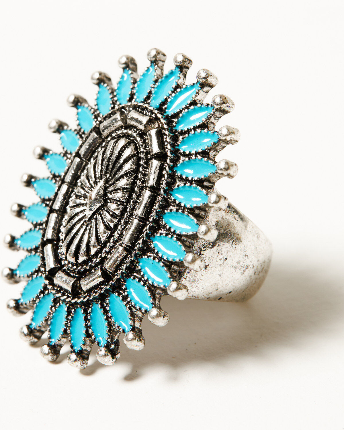 Idyllwind Women's Abbey Antique Concho Statement Ring