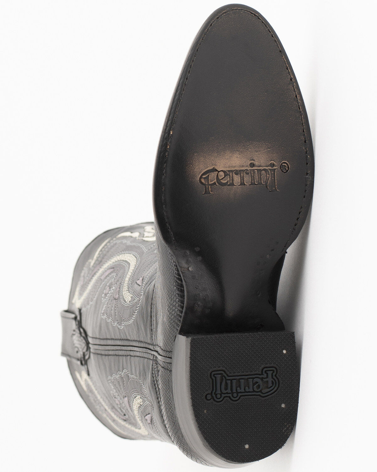 Ferrini Men's Exotic Teju Lizard Western Boots - Round Toe